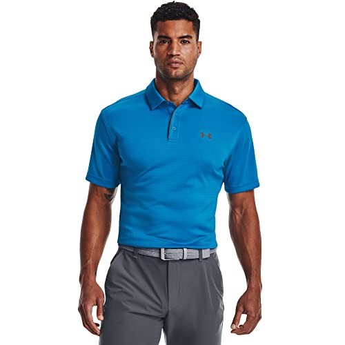 Image of Under Armour Men's Polyester Solid Tech Polo | T-Shirt | 1290140-001