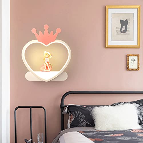 Luces de pared de corazón de 13W que eliminan el miedo a la oscuridad en niños 4