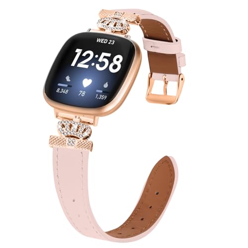 Fitbit Versa 4/Versa 3 �X�g���b�v�ƌ݊����̂��郌�U�[�X�g���b�v�A���f�B�[�X�A�����Y�A�{�v���X�g�o���h���^���u�����u�������C���X�g�[�������p���v�X�g���b�v�o���h�u���X���b�g�ASense 2�A���f�B�[�X�A���f�B�[�X�AL�A