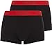 Produktbild Calvin Klein Trunk 2Pk Trunk, Herren, Schwarz (Black W Impact Wb), M