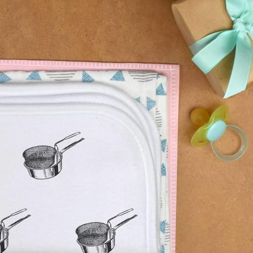 Azeeda 'Chip Pan' Baby Burp/Wash Cloth (BC00032220)3