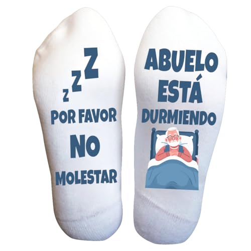 Grandpa Is Sleeping Socks – Funny Novelty Gift for Grandfather