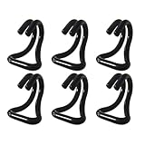 SNAP-LOC E-Track Strap Slip-On Hook Adapter 6-Pack, Logistic Tie-Down for Pickups,...