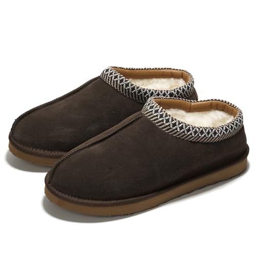 Project Cloud Genuine Leather Shearling Slipper