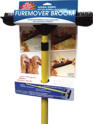 Furemover 12 in. W Rubber Broom - Total Qty: 6