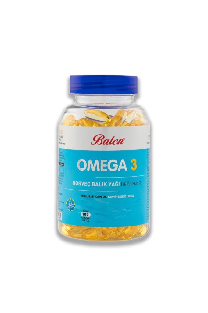 Balen Omega 3 Norveç Balık Yağı (Trigliserid) Yum.Kap.