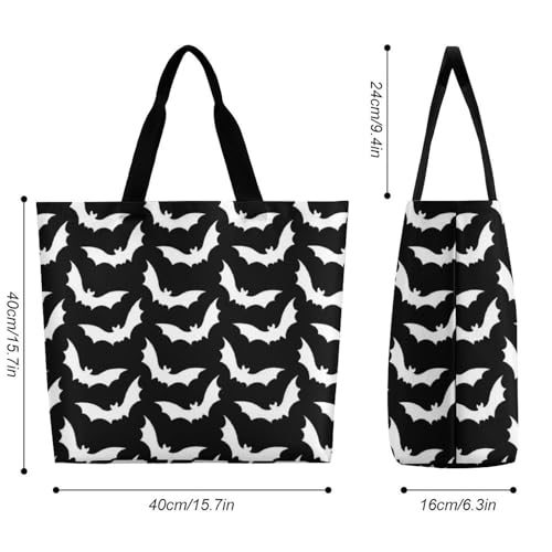 Rainbow Tie Dye Large Tote Bag for Women Reusable Grocery Bags Lightweight Shopping Handbag for Travel Work Beach2