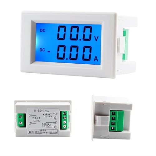 Voltmètre DC ampèremètre évitez les inversions de polarité avec l'écran LCD D85-3050 - 5