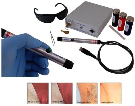 Schönheitssalon Permanent Laser Haarentfernung System mit Behandlungskit