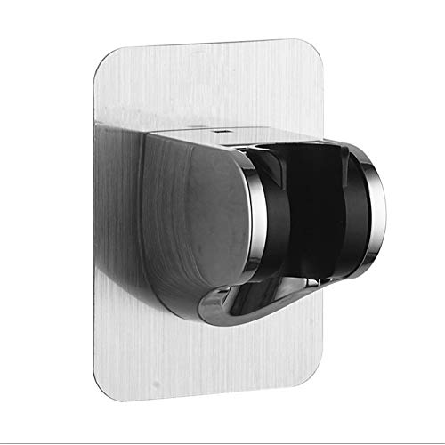 Preisvergleich Produktbild JZTRADING Duschkopfhalterung Handbrausehalter Silber Wasserdichter Abs Einstellbarer Duschzubehör Duschhalter