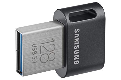 Image of SAMSUNG MUF-128AB /APC FIT Plus 128GB - 300MB /s USB 3.1 Flash Drive, Black /Sliver
