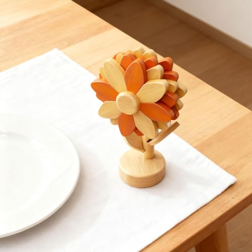 Dessous de verre arbre tapis protection table isolant bois déco maison cuisine