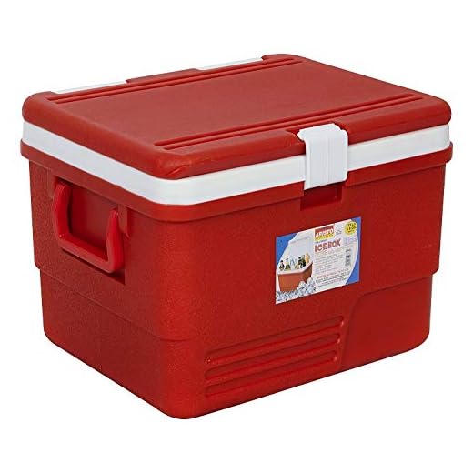 Aristo Insulated Chiller Ice Box | Standard Size for Travel Party Bar Ice Cubes | Cold Drinks | Medical Purpose |25 Litre, Color May Vary