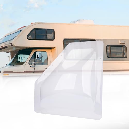 Image of RVGUARD RV Skylight Replacement, 11 inch x 24 inch Outer Dimension Skylight Fits All Standard 8 inch x 20 inch Openings, RV Skylight for Camper Trailer Fifth Wheel Truck, UV Resistant, Impact Resistant, Clear
