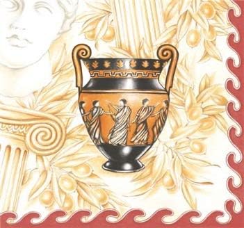 Vista 4 de Servilletas florales Cesto floral 40 servilletas de almuerzo, servilletas de papel de decoupage, servilletas desechables decorativas, servilletas