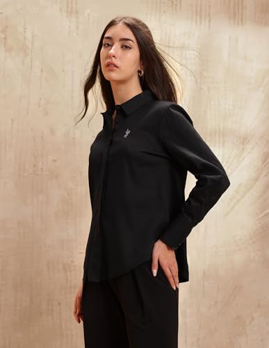 Image of Cotton Sateen Regular fit Shirt