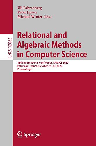 Buy Relational and Algebraic Methods in Computer Science — BookShops.in