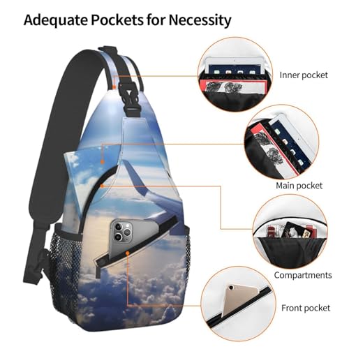 Bolso Cruzado de Pecho Sling para Senderismo miniatura 5