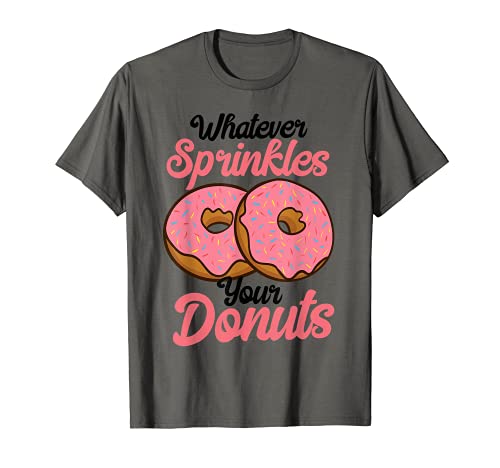 Divertido lo que sea rociado, regalo de tus donuts Camiseta
