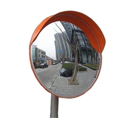 KATSU Tools Traffic Wide Angle Security Curved Convex Road Mirror 180 Degrees 100cm 457129
