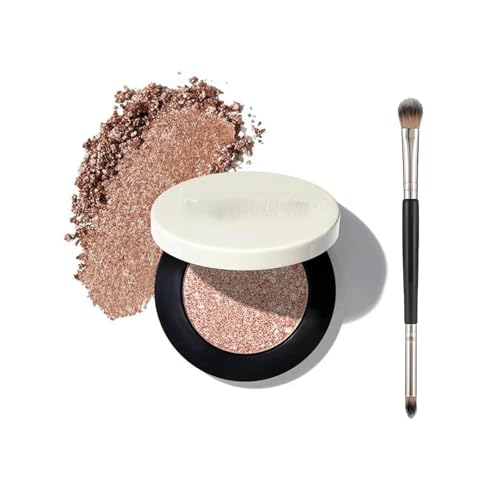 BITYEYE Barvena eyeshadowbarvena eyeliner & eyeshadowBuildable Shimmering Metallic Eye shadow for Everyday Eye Makeup Looks (01#)