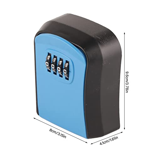 Caixa de Travamento de Combinação Montada na Parede Em ABS Com 4 Dígitos à Prova D'água para Armaze