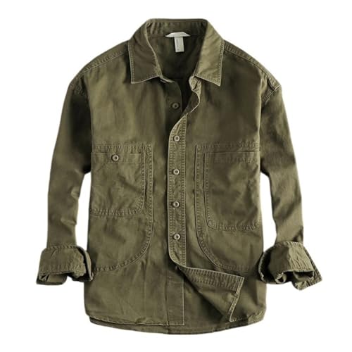 Chemise en coton délavé coupe décontractée pour vos week-ends et sorties