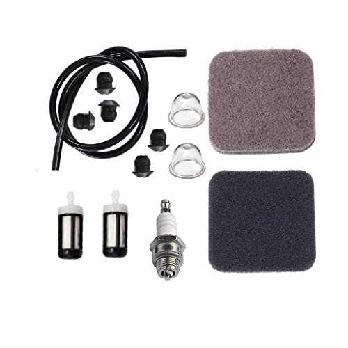 Janrui Air Filter Fuel Line Grommet Tuneup Kit for Stihl FS80 FS85 KM85 FC75 BG72 BG75 FS74 FS76 Replace 4137-124-2800