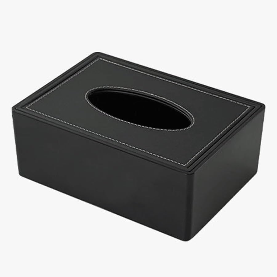 Cubierta de Caja de pañuelos Caja de cartón for habitación Hotel Minimalista y Duradera, Estilo Elegante