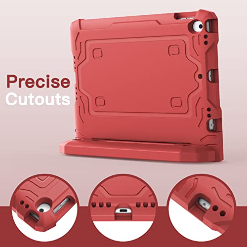 Image of JETech Kids Case for iPad 9th /8th /7th Gen 10.2 inch, Red