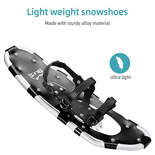 Alps All Terrian Snowshoes with Carrying Tote Bag, 25-Inch