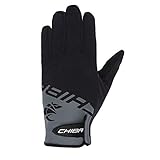 Chiba Blaster Kinder Fahrrad Handschuhe lang schwarz/grau 2017: Größe: M (5)
