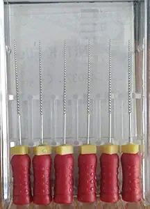 PYRAX Niti K files (Box of 6) (25 MM (25#))