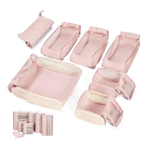 Travel Packing Cubes Set for Organizing Suitcase Essentials