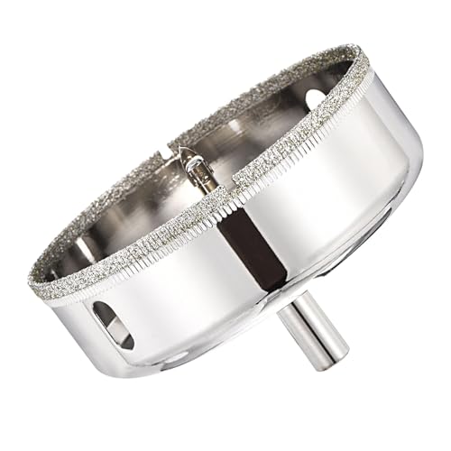 Scie cloche diamantée 120mm DTGN : évitez de briser le carrelage et le verre lors du perçage