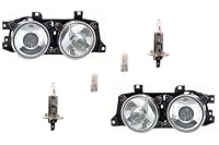 Johns, passend für BMW 5er Scheinwerfer E34 09/88-10/95 + Leuchtmitt. Set links, rechts Johns, passend für BMW 5er Scheinwerfer E34 09/88-10/95 + Leuchtmitt. Set links, rechts