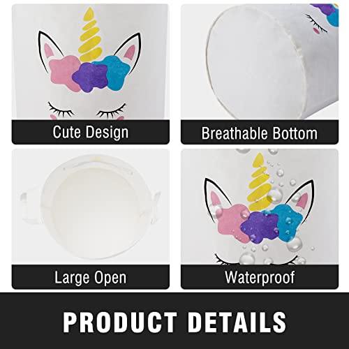 Large Storage Basket For Girls And Boys, Collapsible Laundry Hamper With Long Handles, Toy Bins For Nursery, Kids Room Décor #TOP3