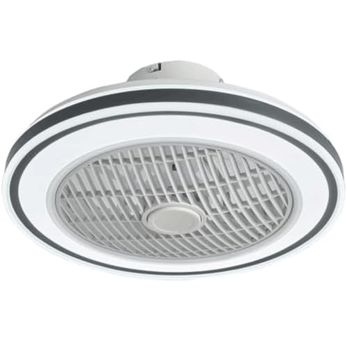 Ventilador de techo invisible con luz para eliminar el calor y el ruido en espacios reducidos 1