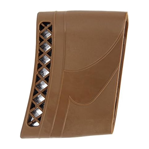 Latinaric Slip On Rubber Recoil Pad Buttstock for Shotguns Rifles Hunting Shooting Extension Butt Pad Cover