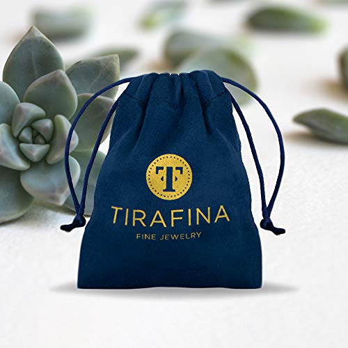 Tirafina Blue Topaz And Lab-Created White Sapphire Adjustable Bolo Bracelet, Sterling Silver, Easy-On Easy-Off (6, 7 And 8 Inch Wrist Size) #TOP7