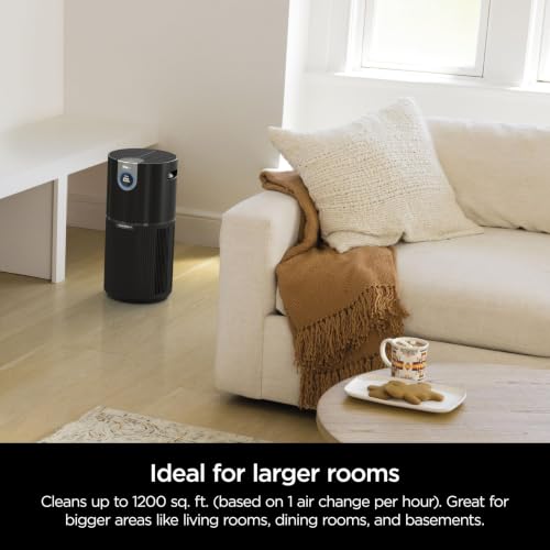 Image of Shark Clean Sense Air Purifier Max, HP202, Black