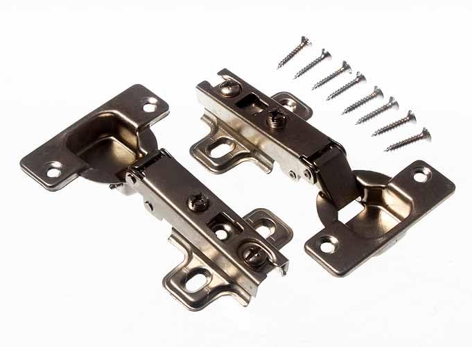 100 X 35mm Steel Slide-On C-Form Cabinet Hinges: Versatile & Durable