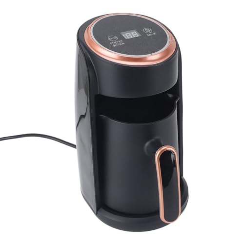 aqxreight Turca, Turca Automática de Calentamiento Rápido Eficiente, para el Hogar, Viajes, Oficina, 300ML, 600W