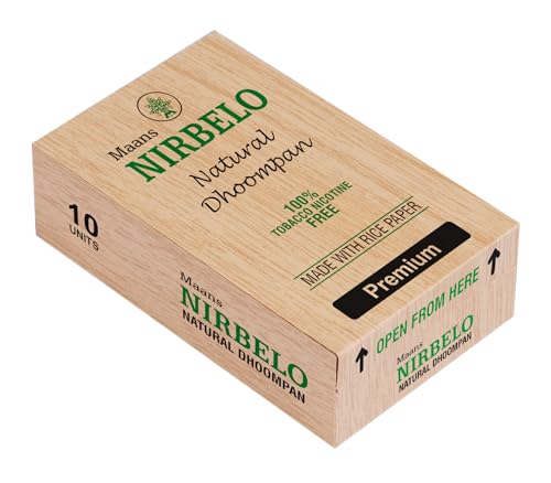 NIRBELO Herbal Blend, Tobacco and Nicotine Free, Nature's Alternative, Premium Flavor, Pack of 1-10 Pieces