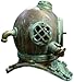 Vintage Rare Antique Diving Helmet | Mark V Divers Diving Heavy Helmet | deep Sea Divers Anchor Engineering Helmet Rustic Vintage Home Decor Gifts