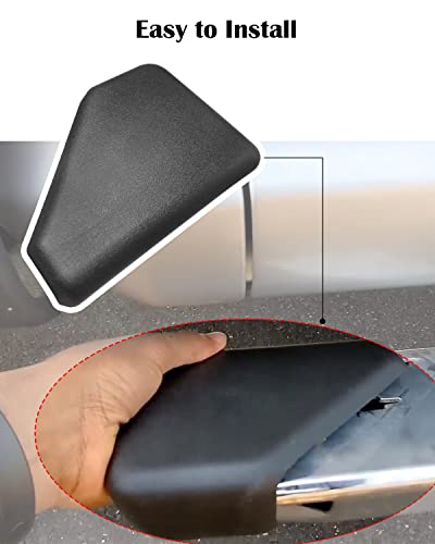 Emiho Right Rear Running Board End Cap Fit For Ford F-150 F-250 2015-2020 Replace Fl3Z16A455Ba #TOP2