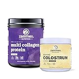Zammex Multi Collagen Peptides+Bovine Colostrum Powder