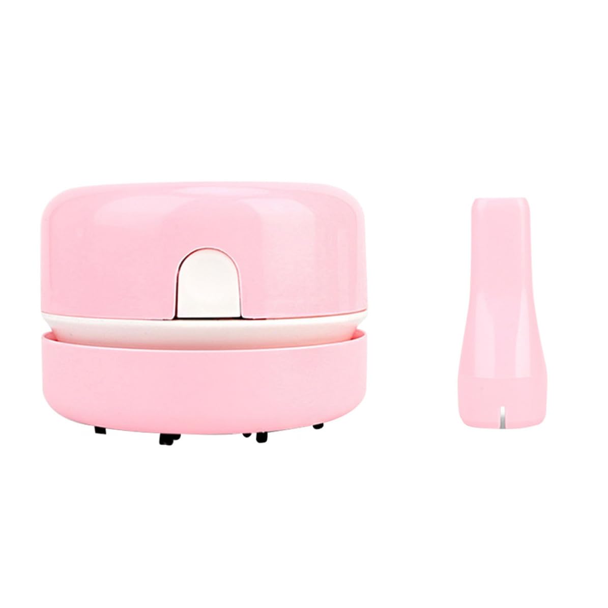 Aspiradora inalámbrica portátil coche TEHAUX mini limpiador recargable rosa de escritorio