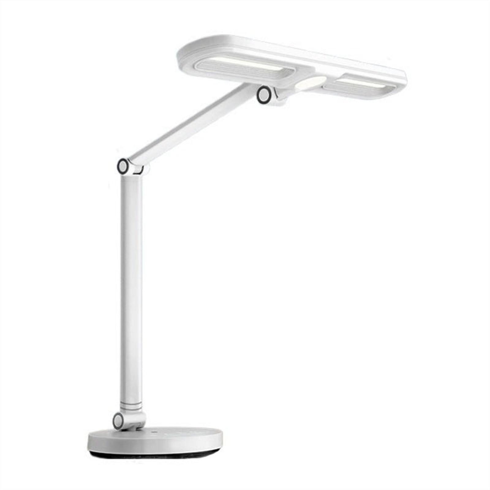 Lampada da Scrivania Lampada da scrivania a LED con doppia sorgente luminosa, lampada da scrivania con protezione degli occhi ad oscuramento automatico, timer di spegnimento automatico/luce notturna d