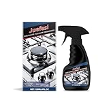 Juefesi Gas Range Cleaner Degreaser,Effective Clean Up Kitchen Oil Stains,Grease & Grime Remover, Kitchen Cooktop Cleaning Spray, 4FL.OZ
